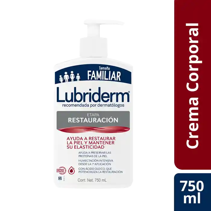 Lubriderm Crema Corporal Etapa Restauración