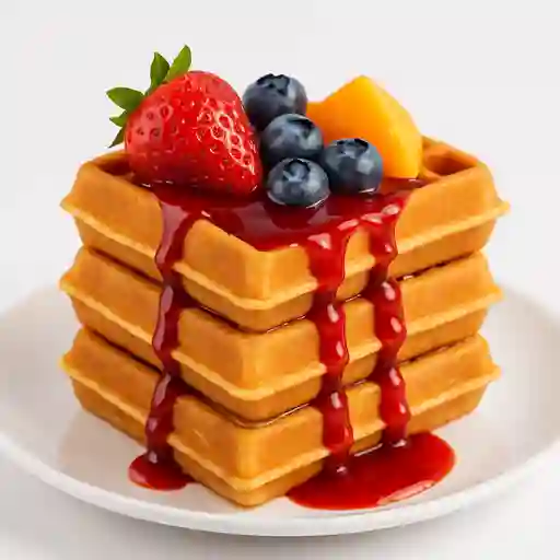 Mega Waffles Rellenos