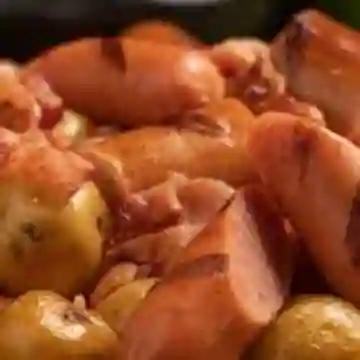 Salchipapa Gratinada Personal