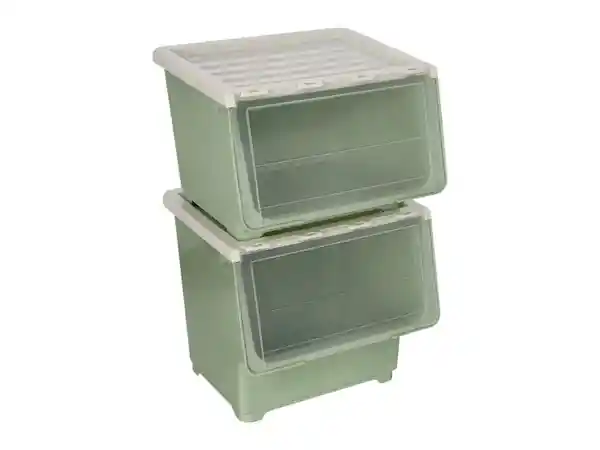 Caja de Apilar Plástica Casaideas
