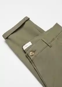 Pantalón Chinok Khaki Talla 18 Teen Niños Mango