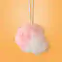 Esponja Para Baño Rosa y Morado Serie Miniso