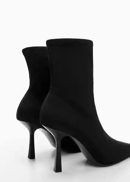 Botines Glo Negro Talla 39 Mujer Mango