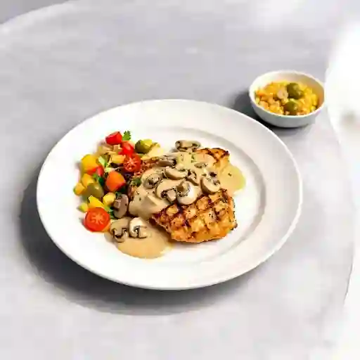 Pollo Champinones