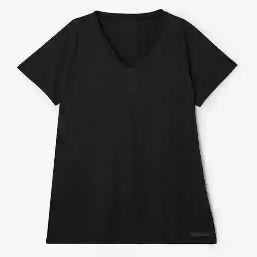Kalenji Camiseta Running Transpirable Dry Mujer Negro Talla L