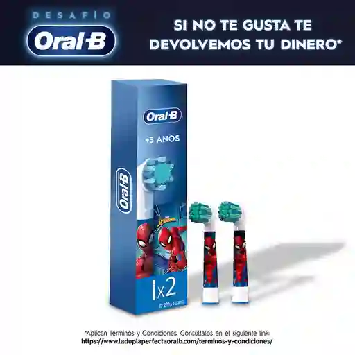 Oral-B Cabezal Redondo Repuesto Para Cepillo Eléctrico +3 Años