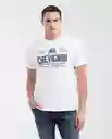 Camiseta Spirit Masculino Blanco 0 Claro Talla M Chevignon