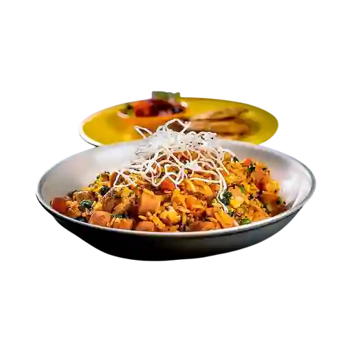 Almuerzo Arroz con Pollo