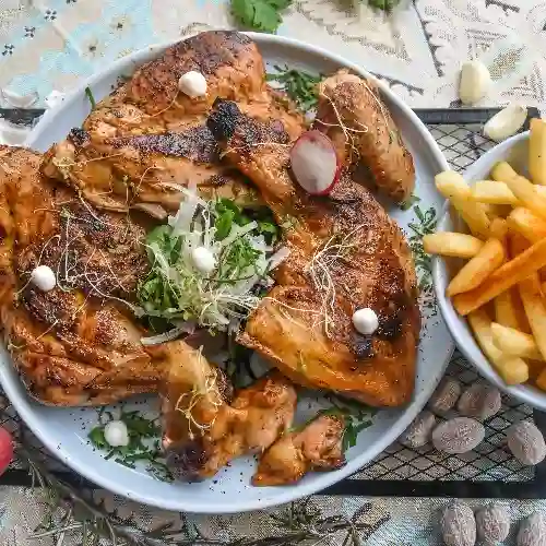 Pollo Árabe Asado (Entero)