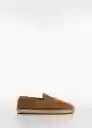 Sandalias Yute2 Khaki Talla 40 Hombre Mango