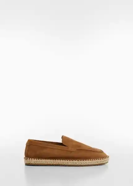 Sandalias Yute2 Khaki Talla 40 Hombre Mango