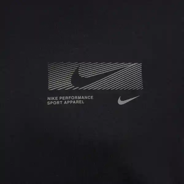 Nike Camiseta M Df Tee Flash Hbr Negro T.M Ref: FN0841-010