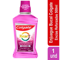 Enjuague Bucal Colgate Total Encias Reforzadas 500ml