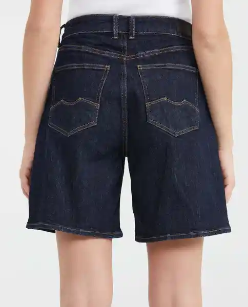 Short Femenino Azul Clásico Oscuro Talla 10 Chevignon