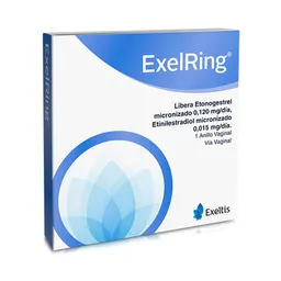 Exelring Anillo Vaginal (0.120 mg / 0.015 mg)
