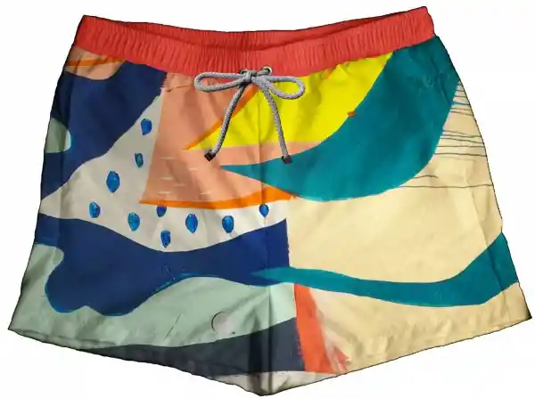 Pantaloneta Chuck Norris Hombre Talla S Salvador Beachwear