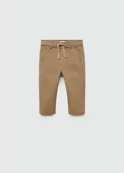 Pantalón Cord7 Camel Talla 66 Niños Mango