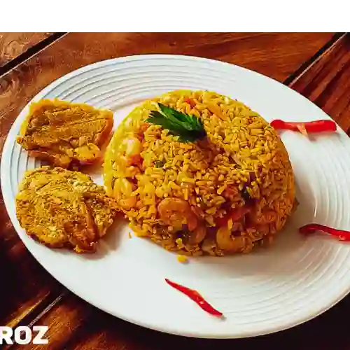 Arroz con Camarones