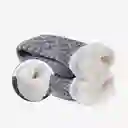 Rockdove Medias Térmica Chenille Gris Talla M