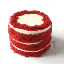 Torta de Red Velvet Sin Azúcar