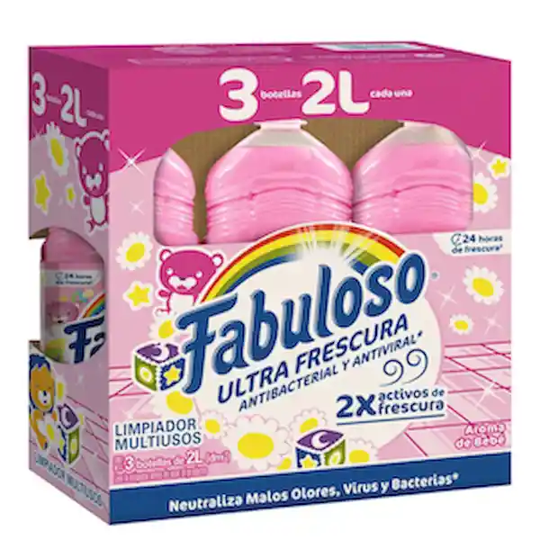 Fabuloso Limpiador Líquido Multiusos Aroma Bebé