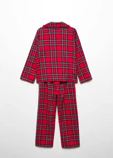 Pack Pijama Noel Rojo Talla 12 Niña Mango