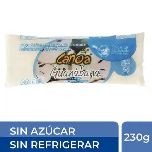 Canoa Pulpa de Guanábana sin Azúcar y sin Refrigerar