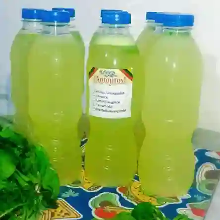 Limón con Hierbabuena