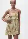 Vestido Stella Crudo Talla M Mujer Mango