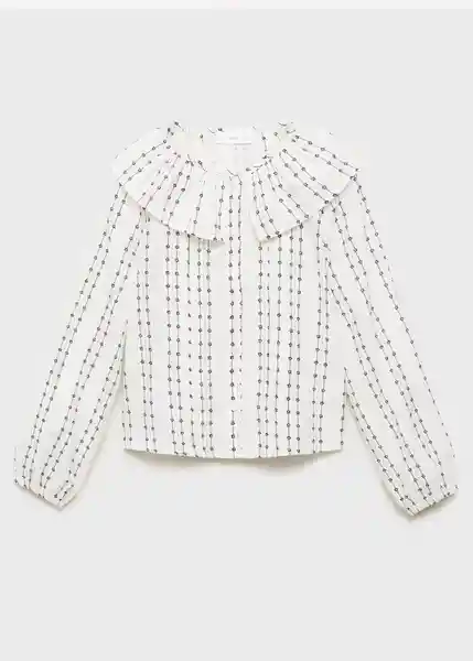 Blusa Roma Crudo Talla 11 Niña Mango