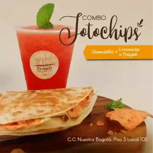 Quesadilla Totochips