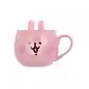 Taza Kanahei Serie Small Animals Rosa 400 mL Miniso