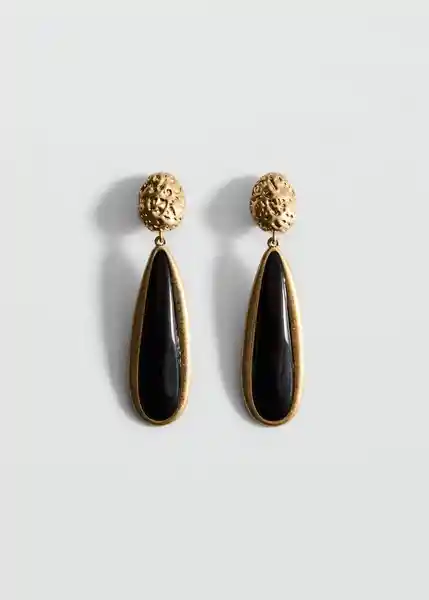 Pendientes Jordan Oro Talla 99 Mujer Mango