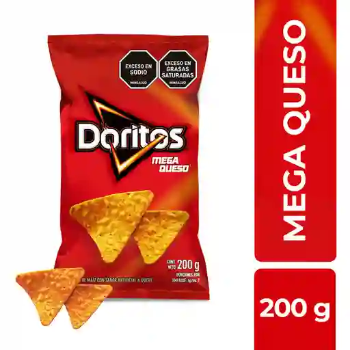 Doritos Snack de Maíz Con Sabor a Queso 200 g