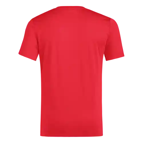 Adidas Camiseta Tr-Es Base 3S Manga Corta de Hombre Rojo Talla S
