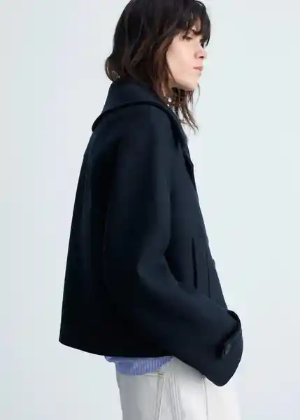 Chaqueta Swift2 Navy Talla XS Mujer Mango