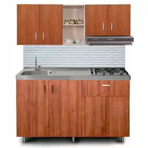 Challenger Cocina Integral Aliso Nola Izquierda 8 Puertas