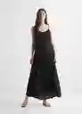 Vestido Angelina Negro Talla 19 Mango Teen Girl Mango