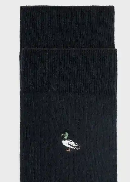 Calcetines Animduck Navy Talla 42 Hombre Mango