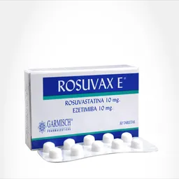 Rosuvax E Hipolipemiante en Tabletas