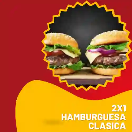 2X1 Hamburguesa Clasica
