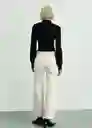 Jean Catherin Offwhite Talla 32 Mujer Mango