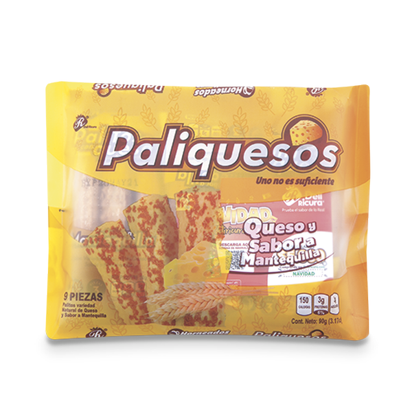 Paliquesos Pasaboca Mantequilla Deli Ricura 90 g