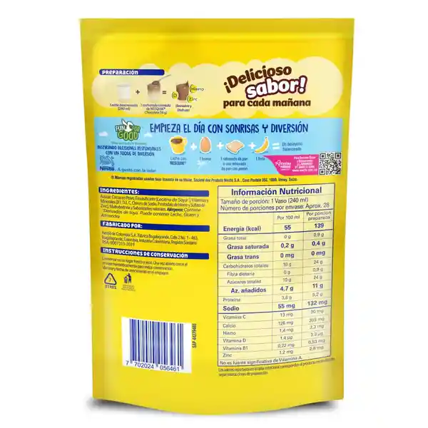 Nesquik Bebida en Polvo Sabor Chocolate