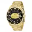 Reloj DC Comics Hombre Dorado INV32381 Invicta