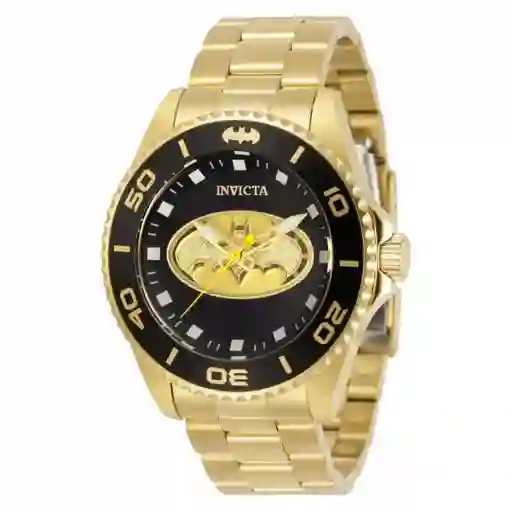 Reloj DC Comics Hombre Dorado INV32381 Invicta