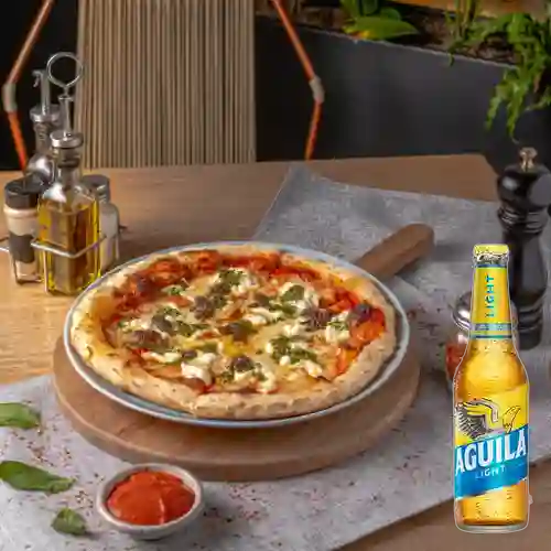 Combo Stracciatella Di Bufala&Trufa Blanca + Aguila Light 350ml