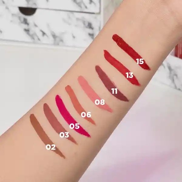 Labial Líquido Mate This is Love 06 Miniso