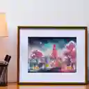 Toy Logic Cuadro de Arte Diamantiny Bosque Cerezos