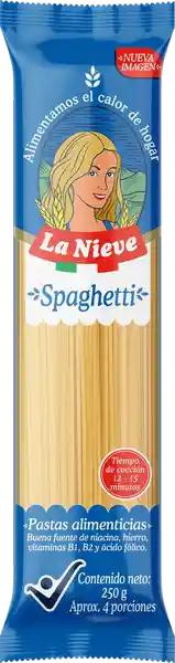 La Nieve Pasta Spaguetti